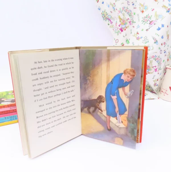 VINTAGE Ladybird book - Mick the Disobedient Puppy with DJ (late 1950s)