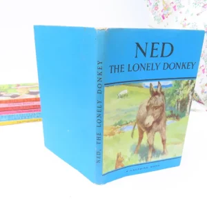 VINTAGE Ladybird book - Ned the Lonely Donkey with DJ (late 1950s)