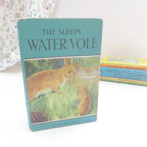 VINTAGE Ladybird book - The Sleepy Water Vole with DJ (late 1950s)