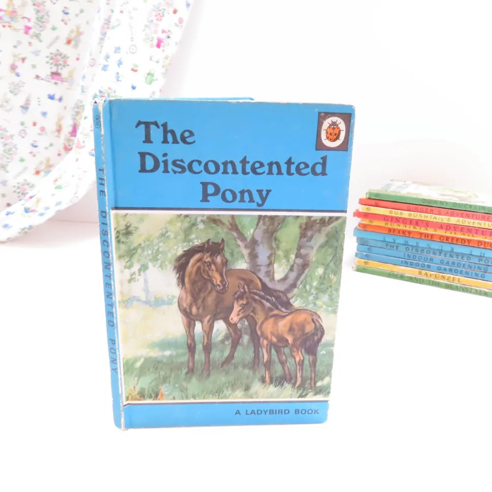 VINTAGE Ladybird book - The Discontented Pony (c.1971)