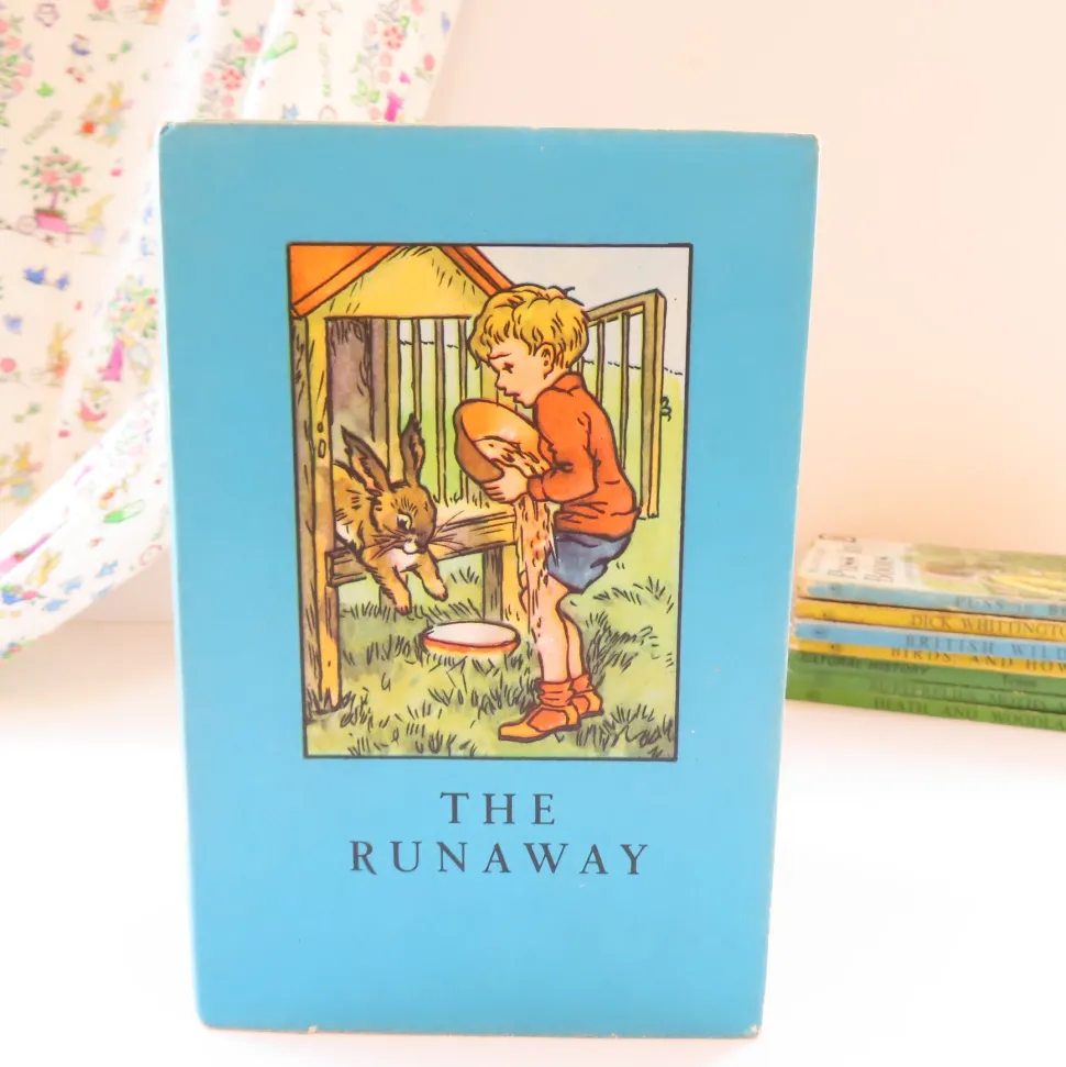 VINTAGE Ladybird book - The Runaway with DJ (late 1950s)