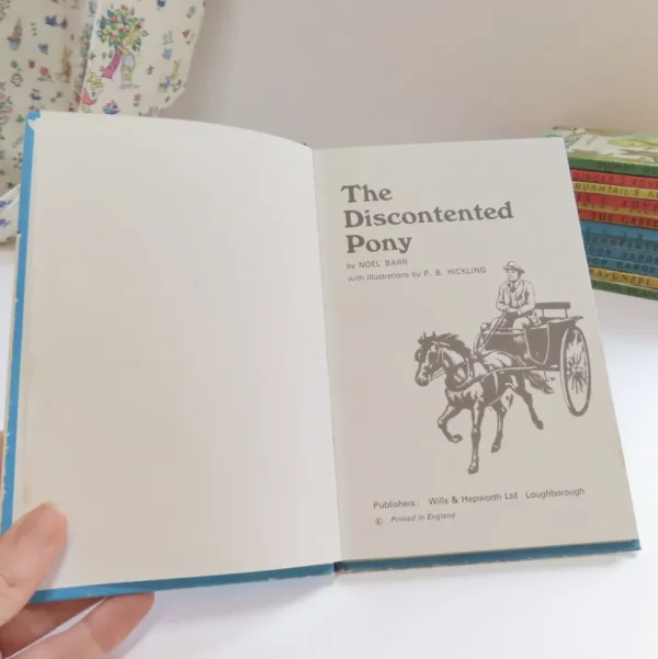 VINTAGE Ladybird book - The Discontented Pony (c.1971)
