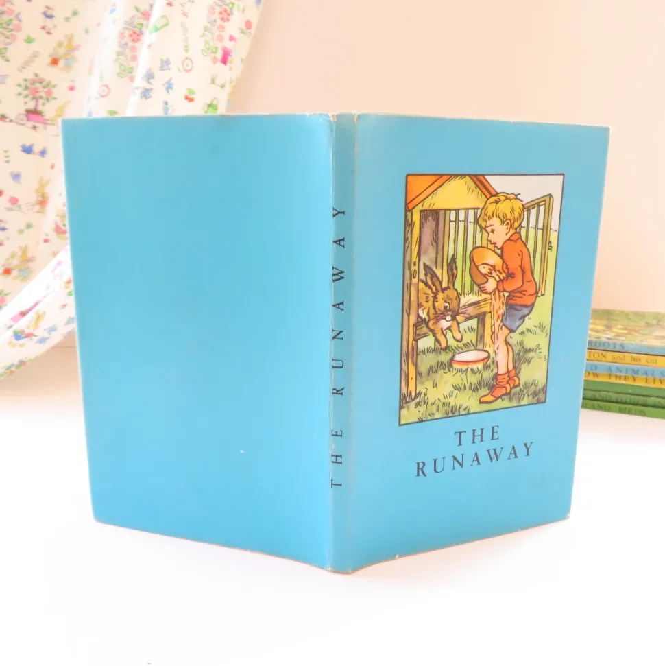 VINTAGE Ladybird book - The Runaway with DJ (late 1950s)