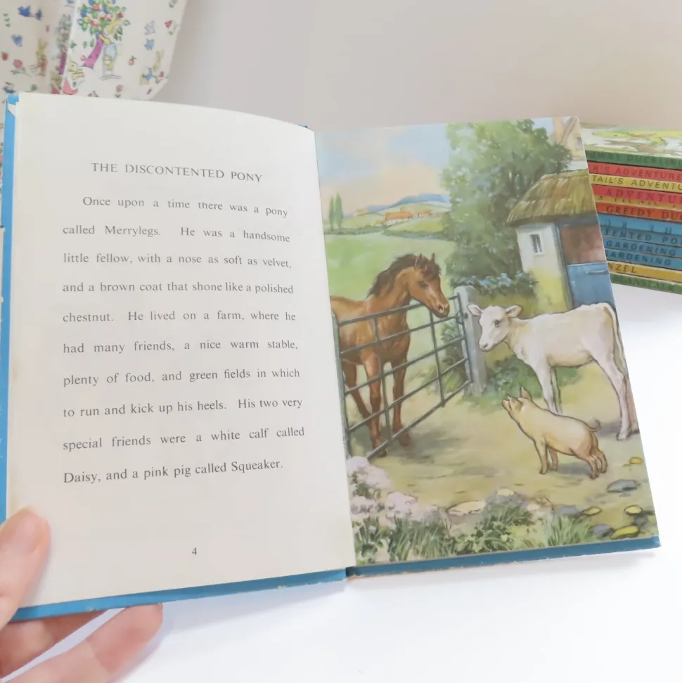 VINTAGE Ladybird book - The Discontented Pony (c.1971)