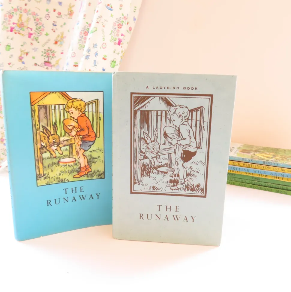 VINTAGE Ladybird book - The Runaway with DJ (late 1950s)