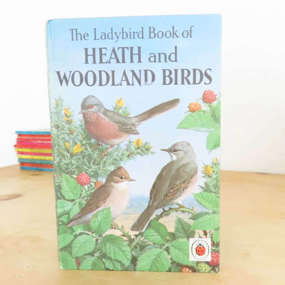 VINTAGE Ladybird book of Heath and Woodland Birds (1971)