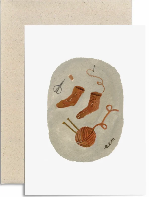 Warm Socks Card