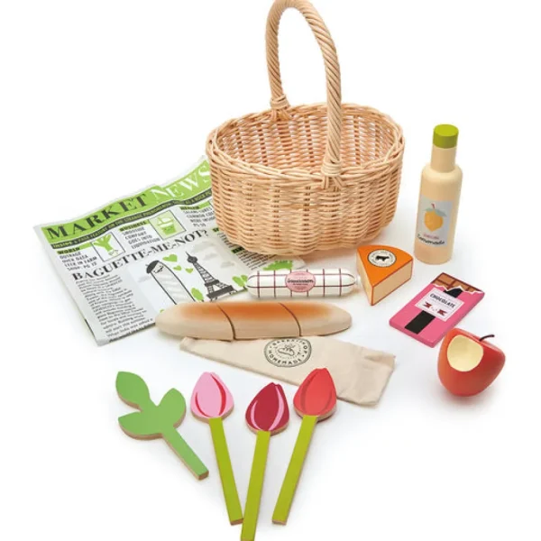 Wicker Shopping Basket