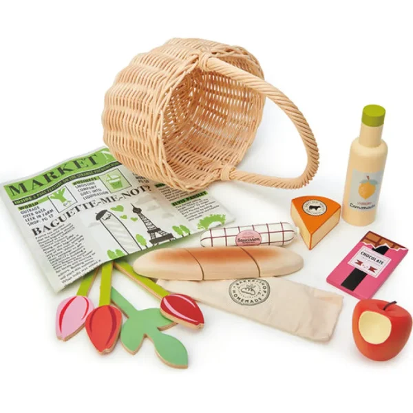 Wicker Shopping Basket