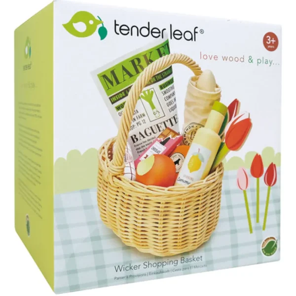 Wicker Shopping Basket
