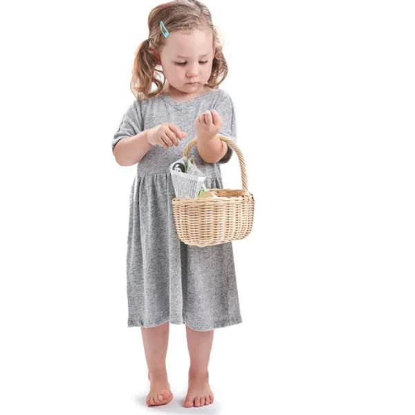 Wicker Shopping Basket